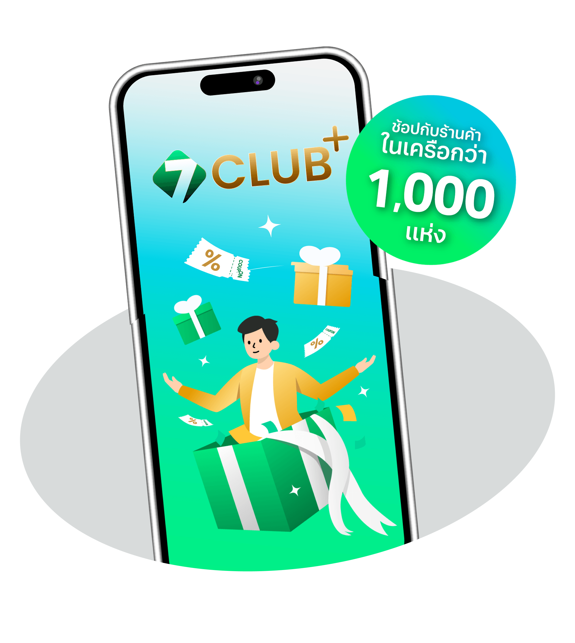 แนะนำบริการสมาชิก 7CLUB+